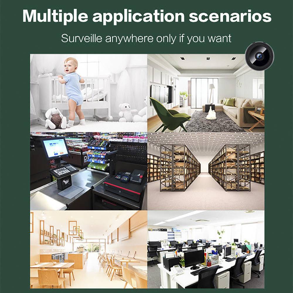 A9 WiFi 1080P Full HD Night Vision Wireless IP Camera A9 WiFi 1080P Full HD Night Vision Wireless IP Camera Consumer Electronics